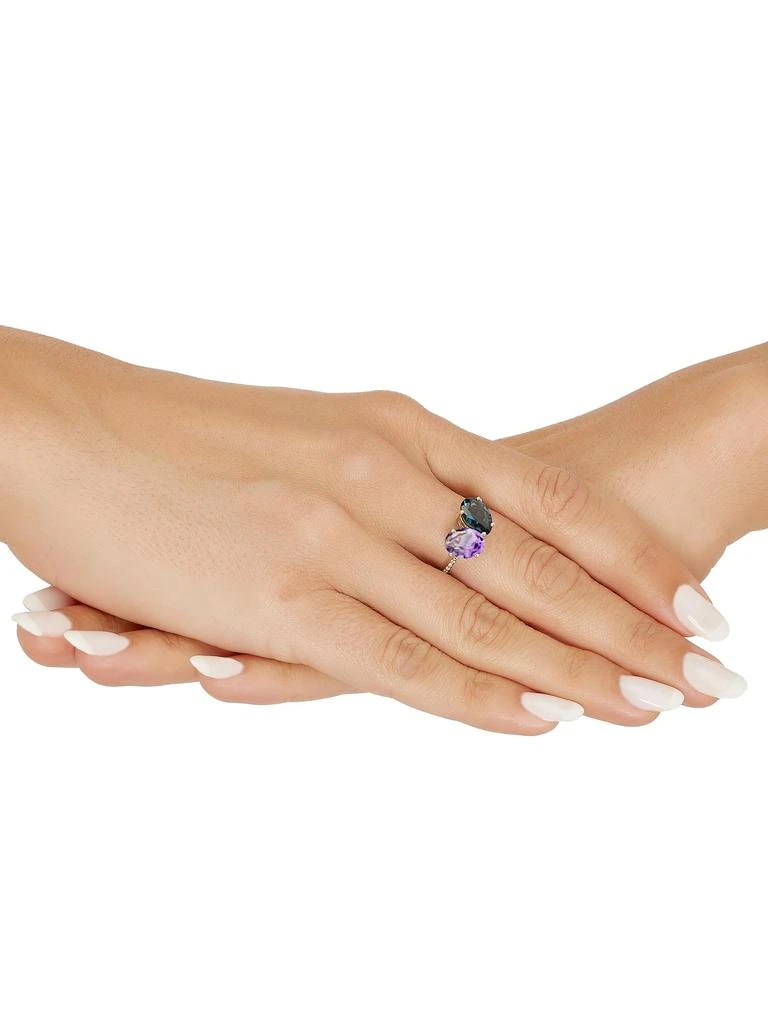 Saks Fifth Avenue 14K Yellow Gold 
Multi Stone Ring 3