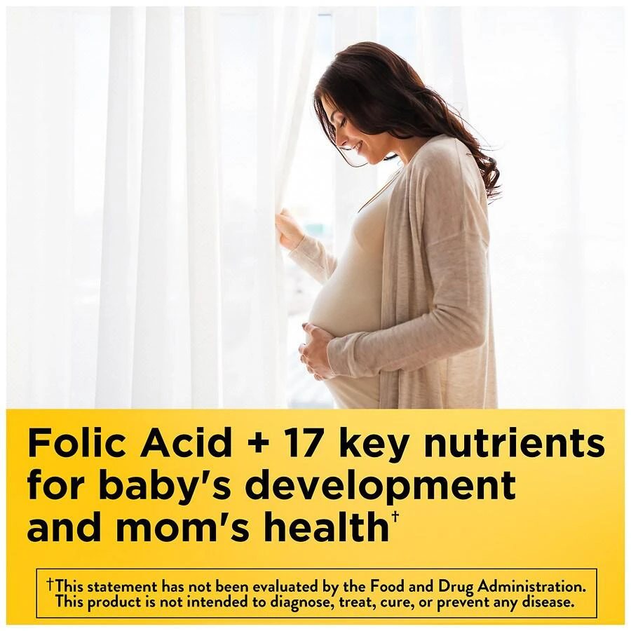 Nature Made Prenatal Multivitamin with Folic Acid Tablets 2