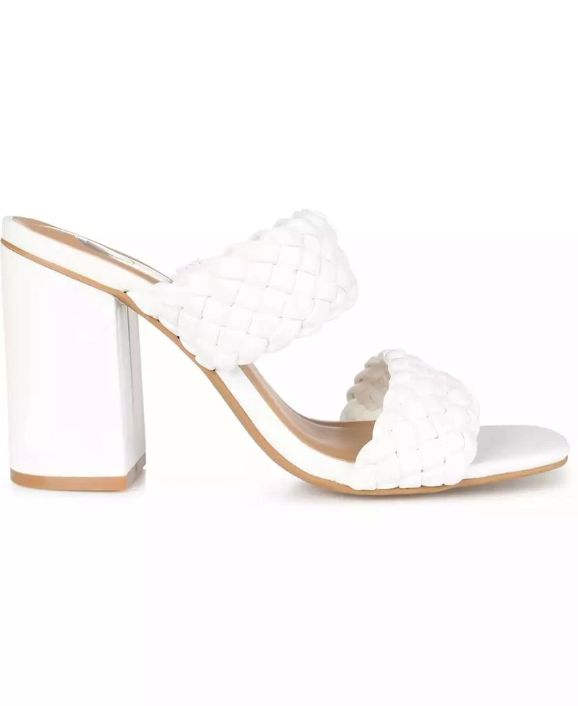 Journee Collection Women's Melissa Woven Sandals 2