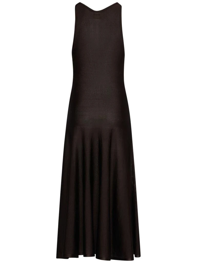 Khaite Hencil Viscose Midi Dress 3
