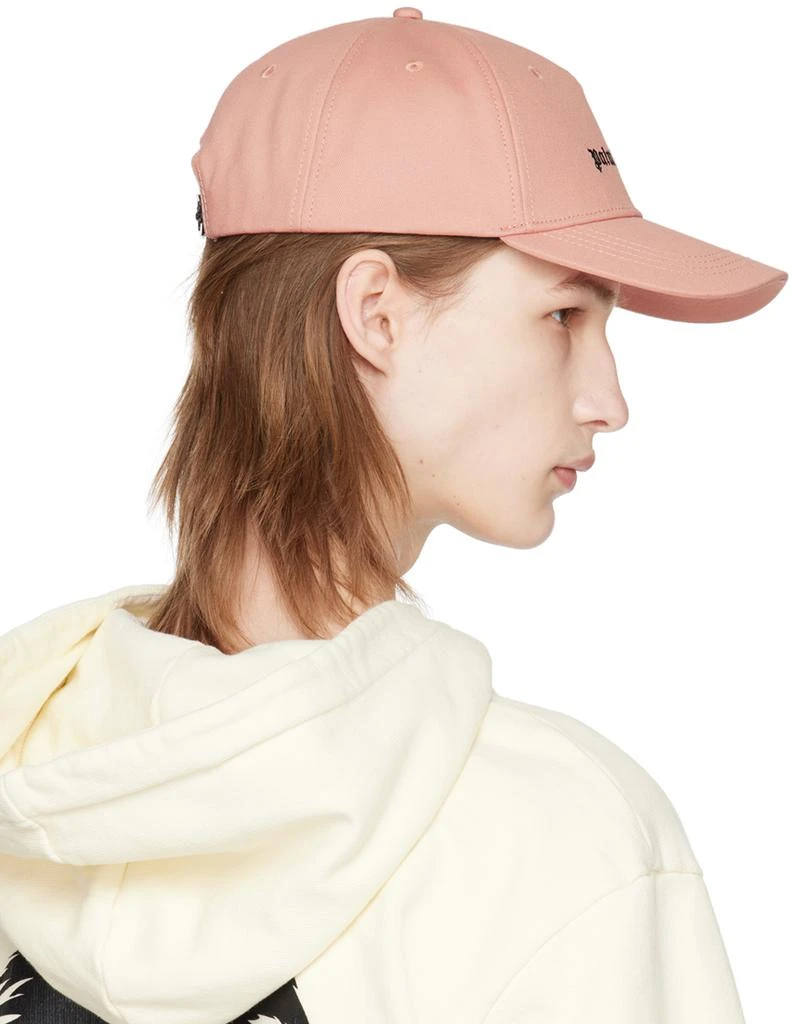 Palm Angels Pink Logo Cap 3
