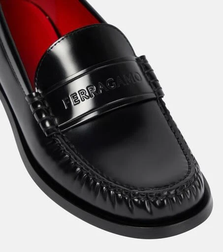 Salvatore Ferragamo Irina leather loafers 6