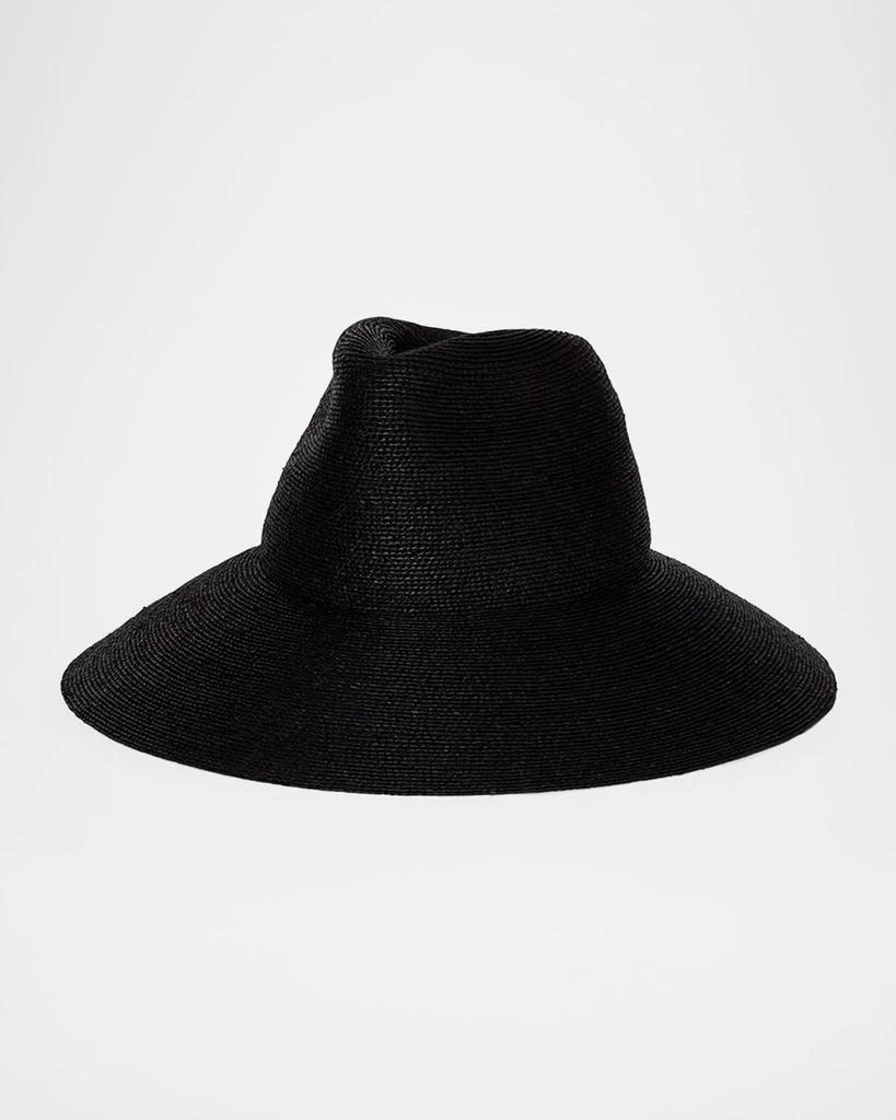 Janessa Leone Colette Wide-Brim Raffia Hat 1