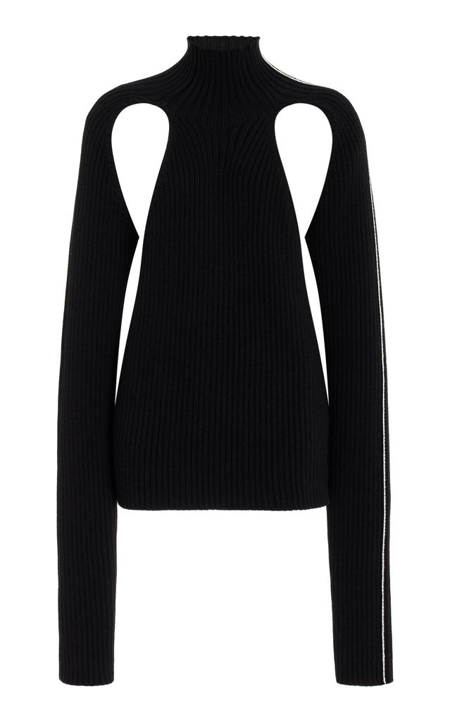 Peter Do Peter Do - Cutout Wool Sweater - Black - M - Moda Operandi