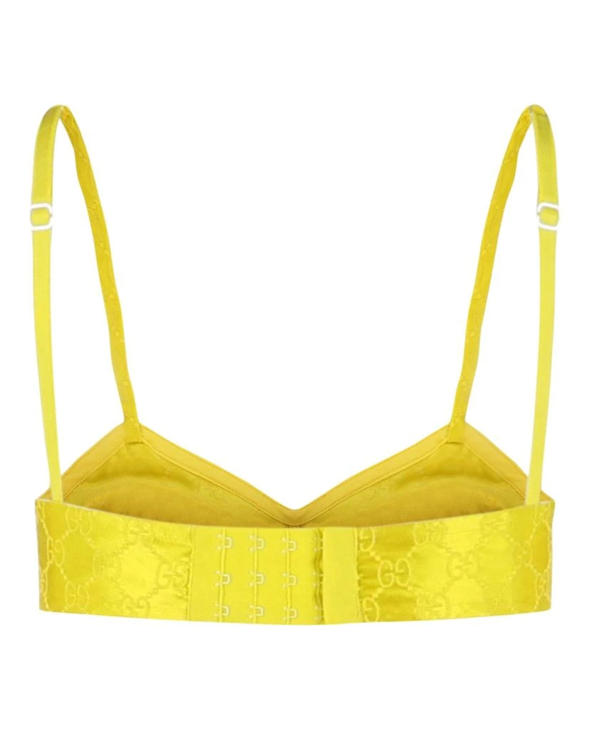 Gucci Embroidered Silk Bra 2