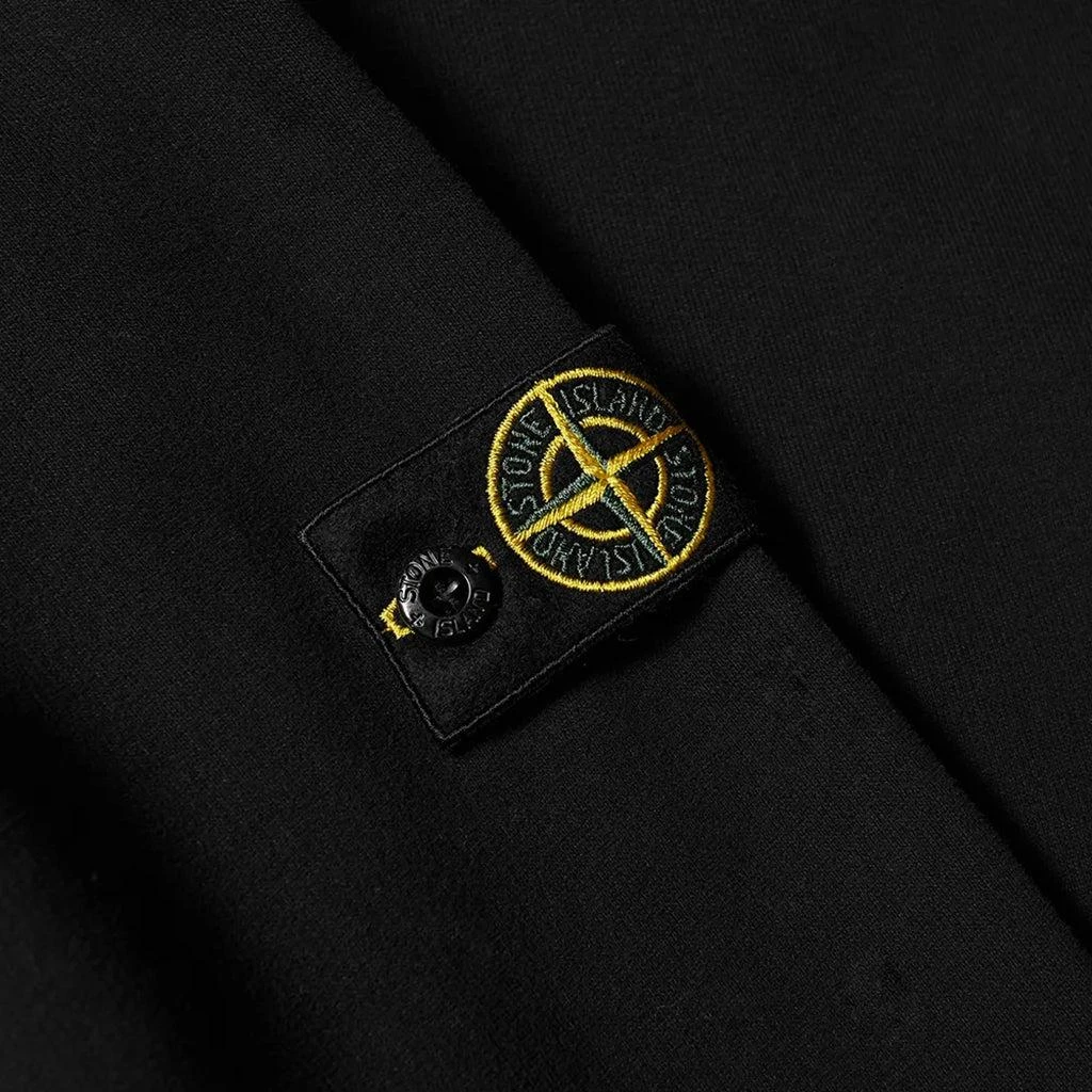 Stone Island Black Crewneck Sweatshirt 2