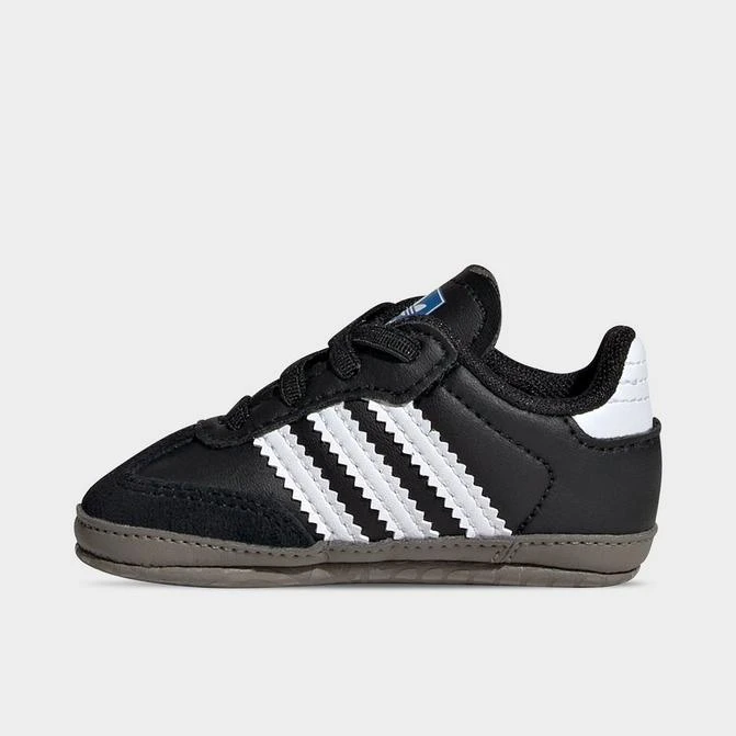 Adidas Infant adidas Originals Samba Stretch Lace Crib Shoes 1