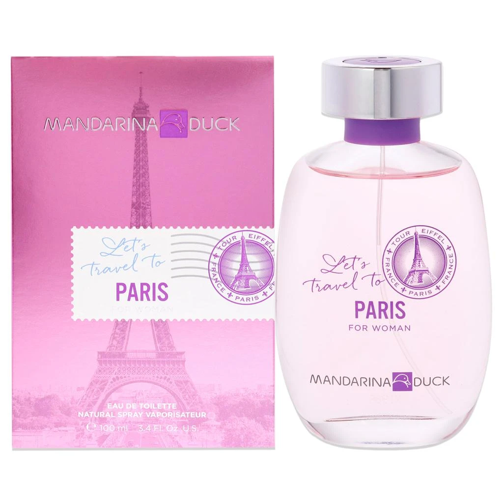 MANDARINA DUCK Lets Travel To Paris by  for Women - 3.4 oz EDT Spray 1