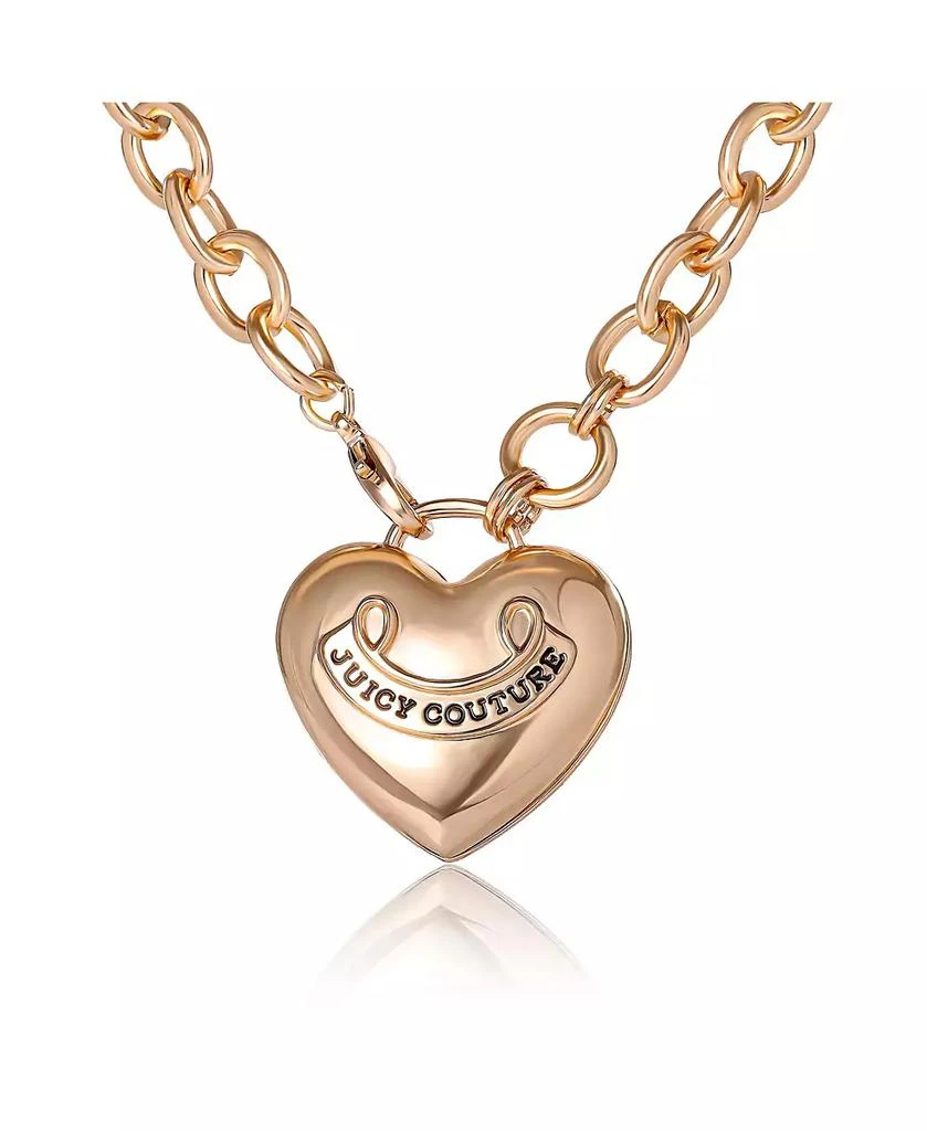 Juicy Couture Gold-Tone Long Heart Pendant Necklace 1