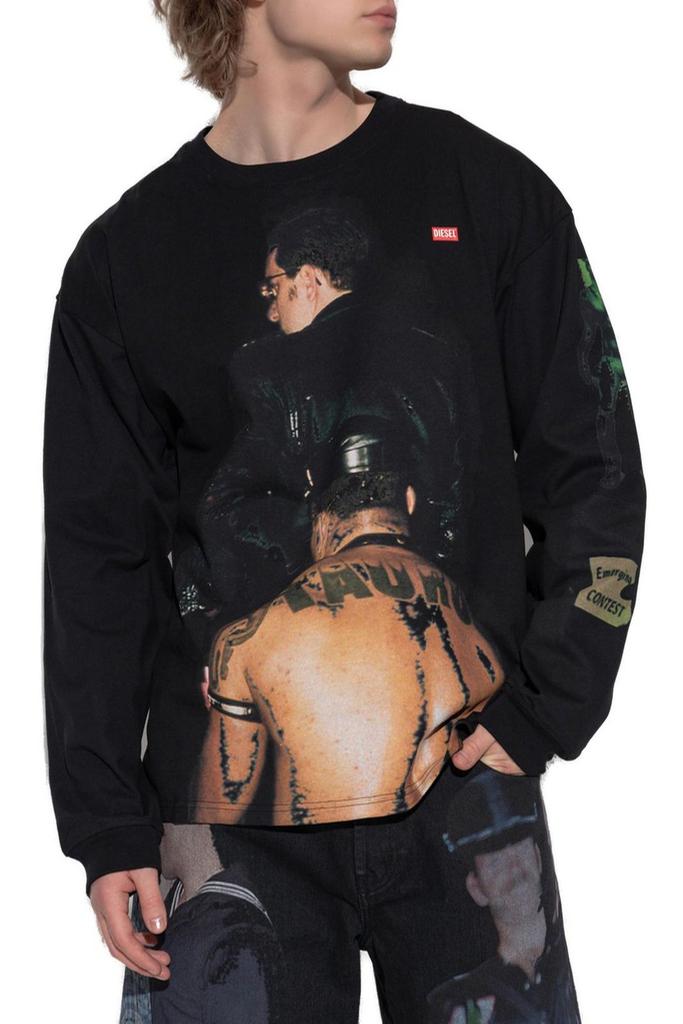 Diesel Diesel X Tom Of Finland Foundation Pr-T-Boxt-Ls-Tom25-1 Long Sleeved T-Shirt