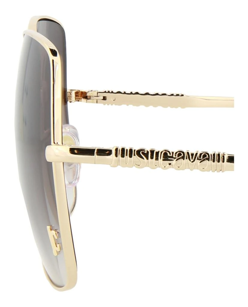 Just Cavalli Aviator-Frame Metal Sunglasses 4