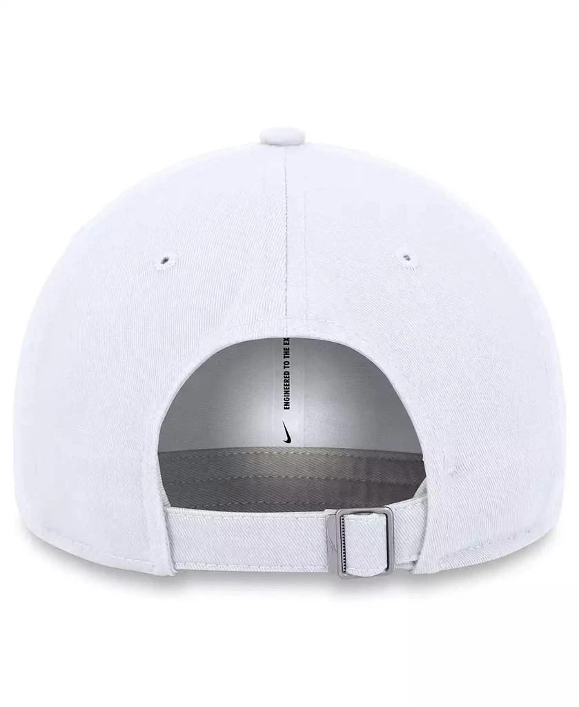 NIKE Men's White Los Angeles Dodgers Club Adjustable Hat 3