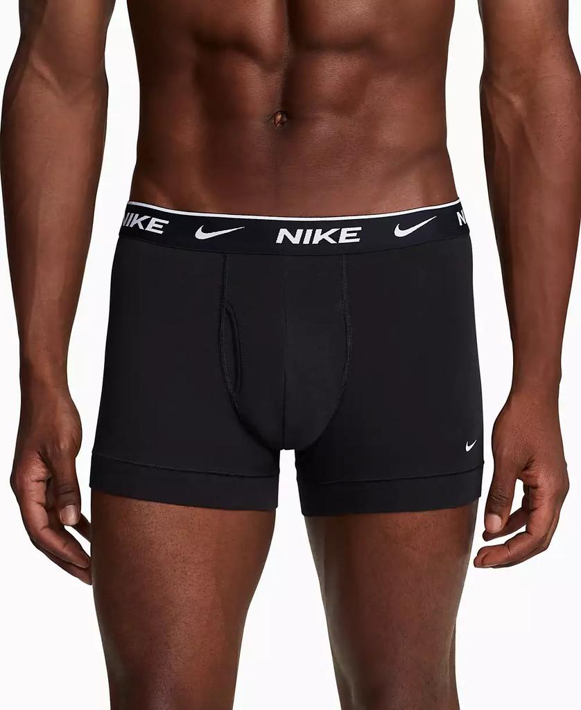 NIKE Men's 3-Pack Dri-FIT Essential Cotton Stretch Trunk