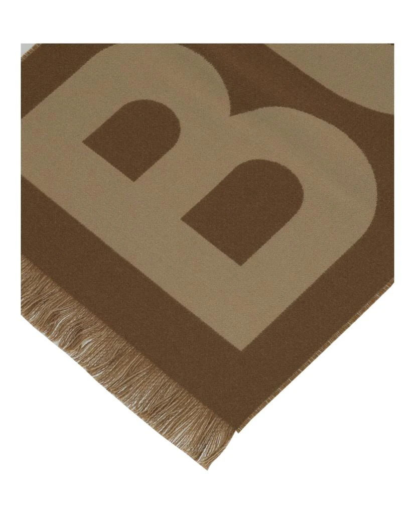 Burberry Logo Wool Scarf 3