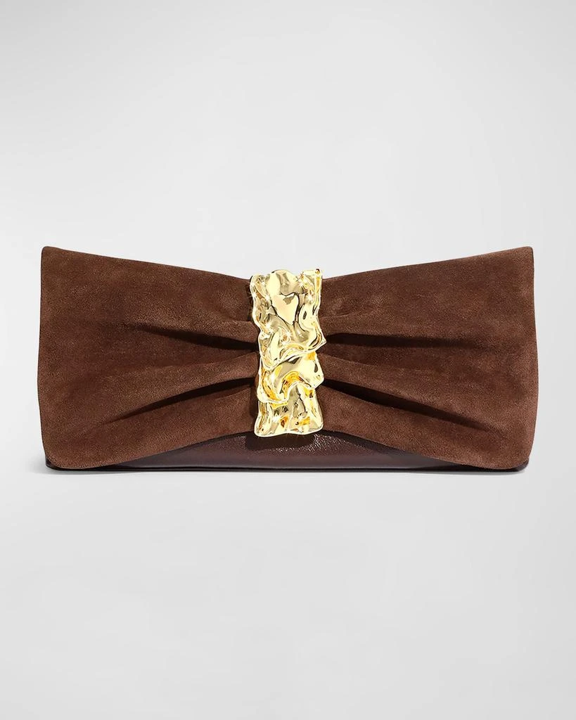 Luggage Suede Bow Headband