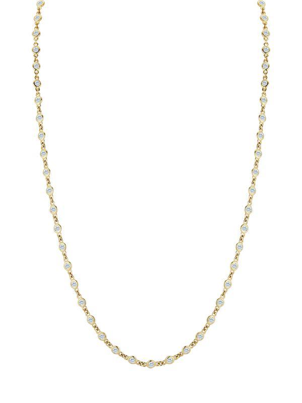 Nephora 14K Yellow Gold & 2.1 TCW Diamond Necklace