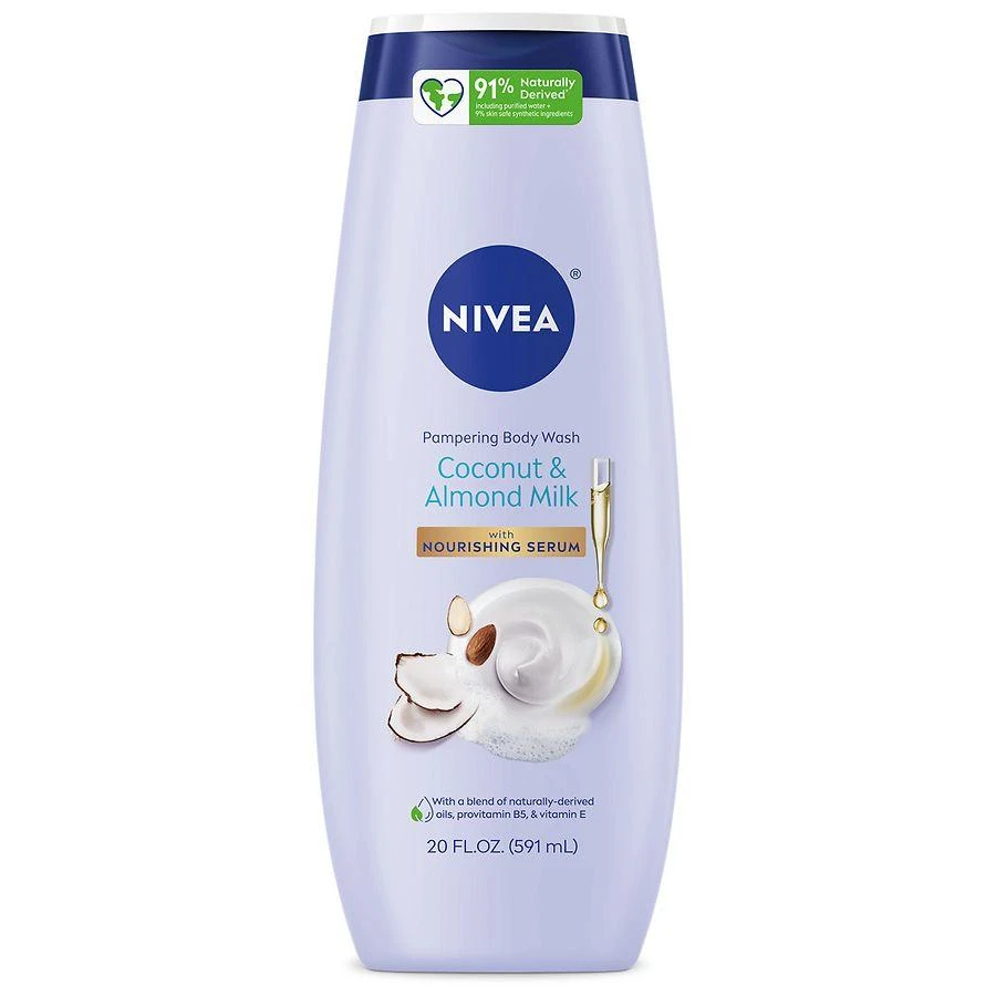 Nivea Pampering Body Wash Coconut and Almond Milk 1