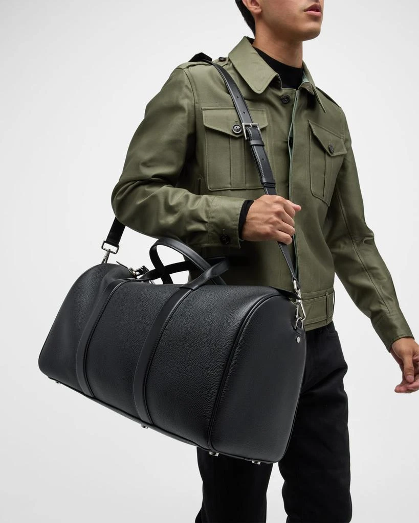 Tom Ford Men's Buckley Small Soft Grain Leather Duffel Bag 3