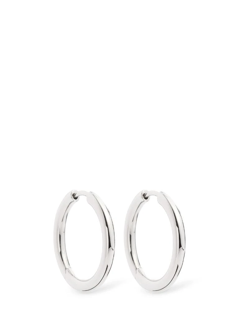 Tom Wood Classic Medium Hoop Earrings 1