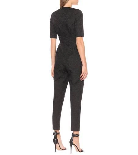 Stella McCartney Leopard-jacquard jumpsuit 3