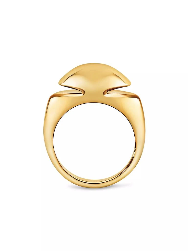 BVLGARI Cabochon 18K Yellow Gold Ring 5