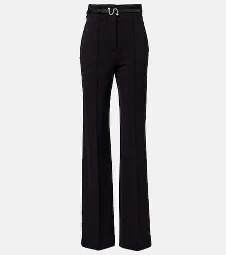 Max Mara Texas high-rise flared pants 1