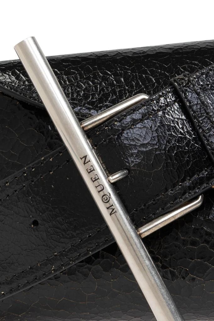 Alexander McQueen Alexander McQueen T-Bar Buckled Belt Bag 5
