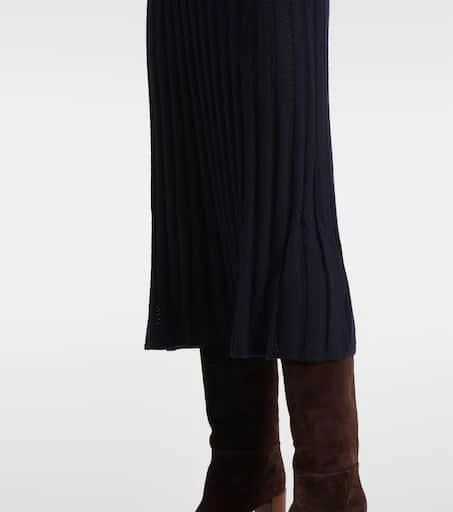 Gabriela Hearst Elvis cashmere and silk shirt dress 5