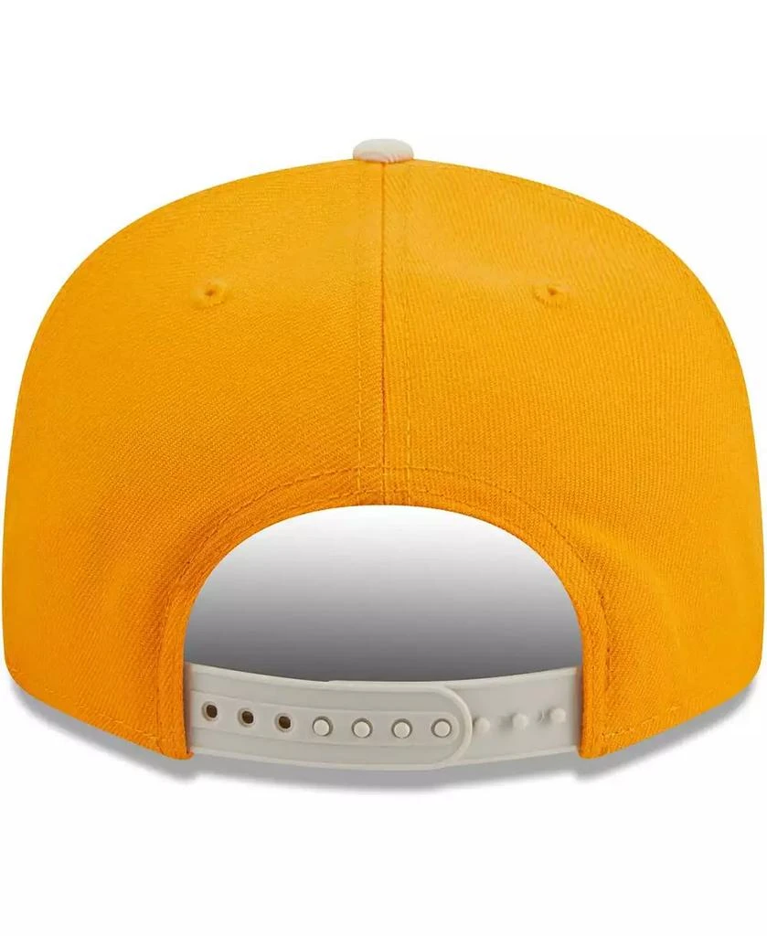 New Era Men's Gold Houston Astros Tiramisu 9FIFTY Snapback Hat 4