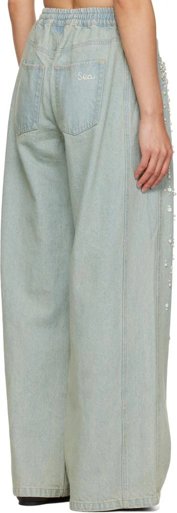 SEA NY Blue Perlette Jeans 3