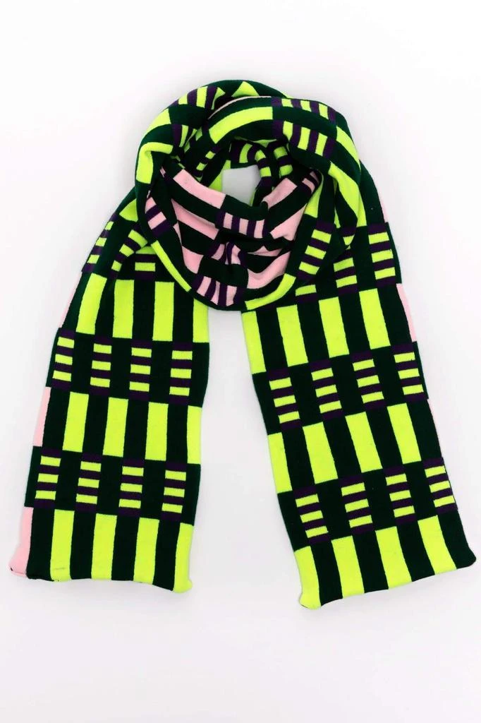 Los Angeles Apparel JQSCARF21 - Misaligned Stripe Scarf 2