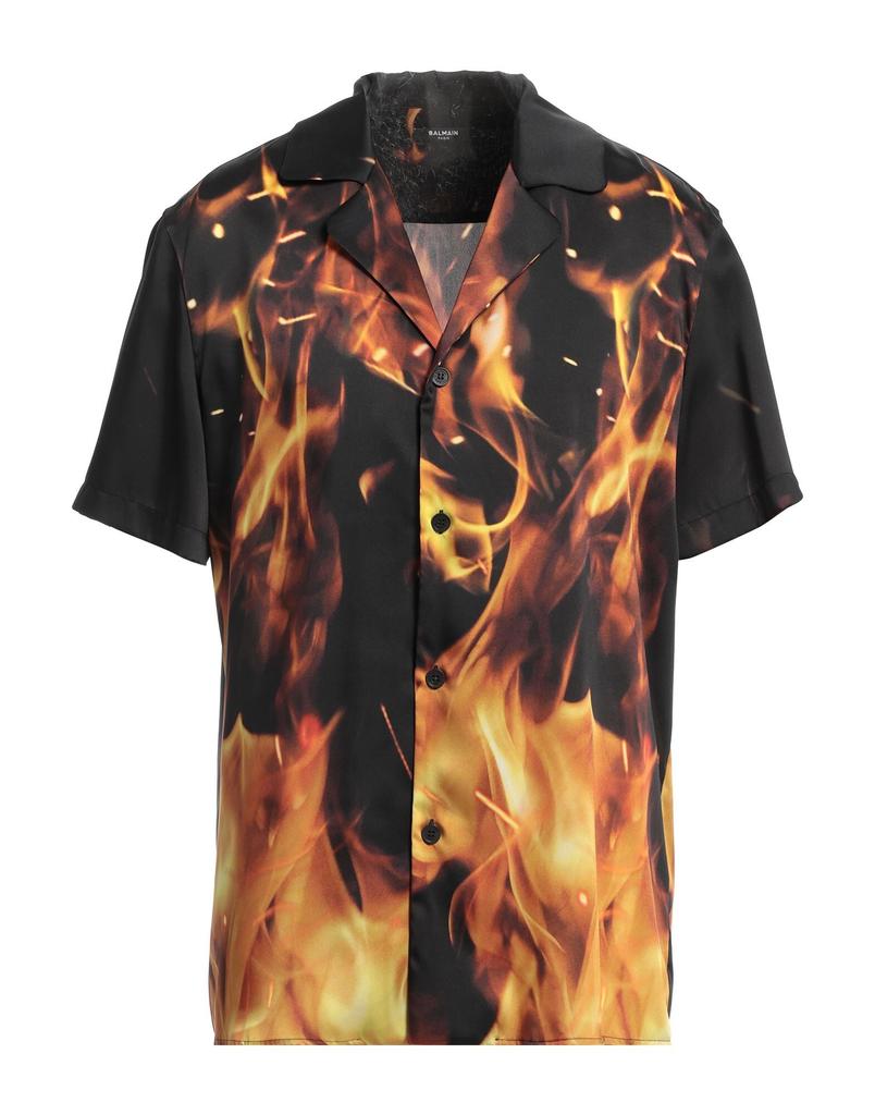 Vetements Black & Orange Fire Shirt - Shirts - Compare Vetements Black & Orange Fire Shirt - Shirts - Compare