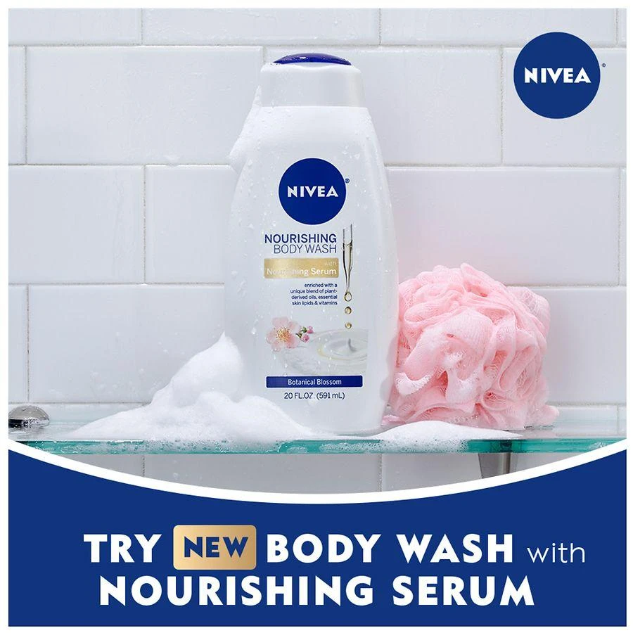 Nivea Nourishing Body Wash with Nourishing Serum Botanical Blossom 7