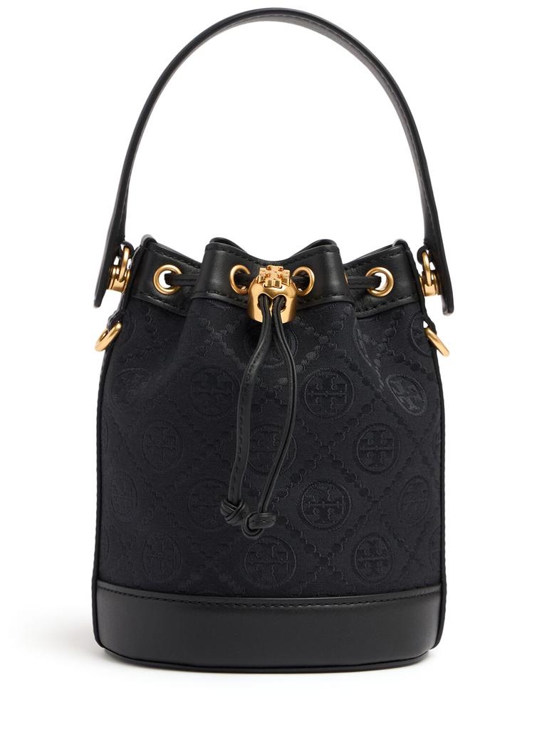 Tory Burch Mini T Monogram Bucket Bag