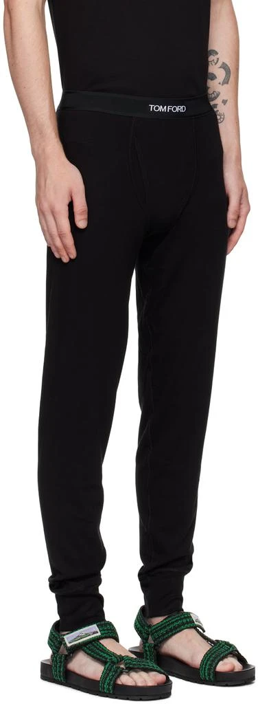 Tom Ford Black Cotton Long Johns 2