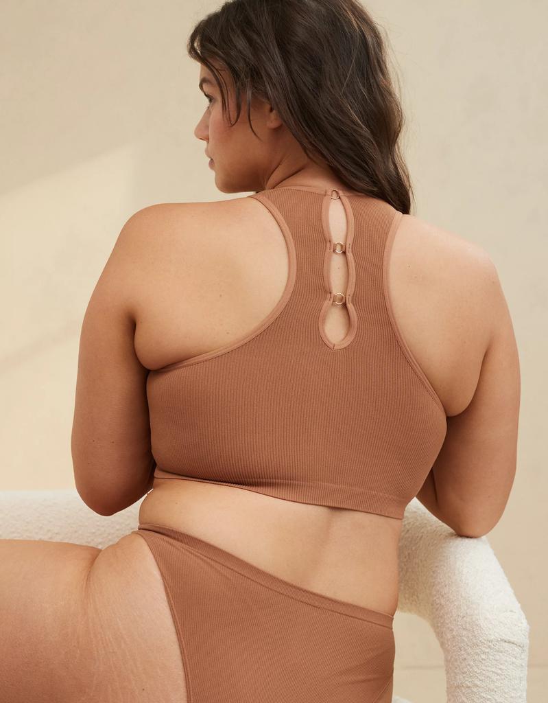 Aerie Superchill Seamless Ring Bra Top