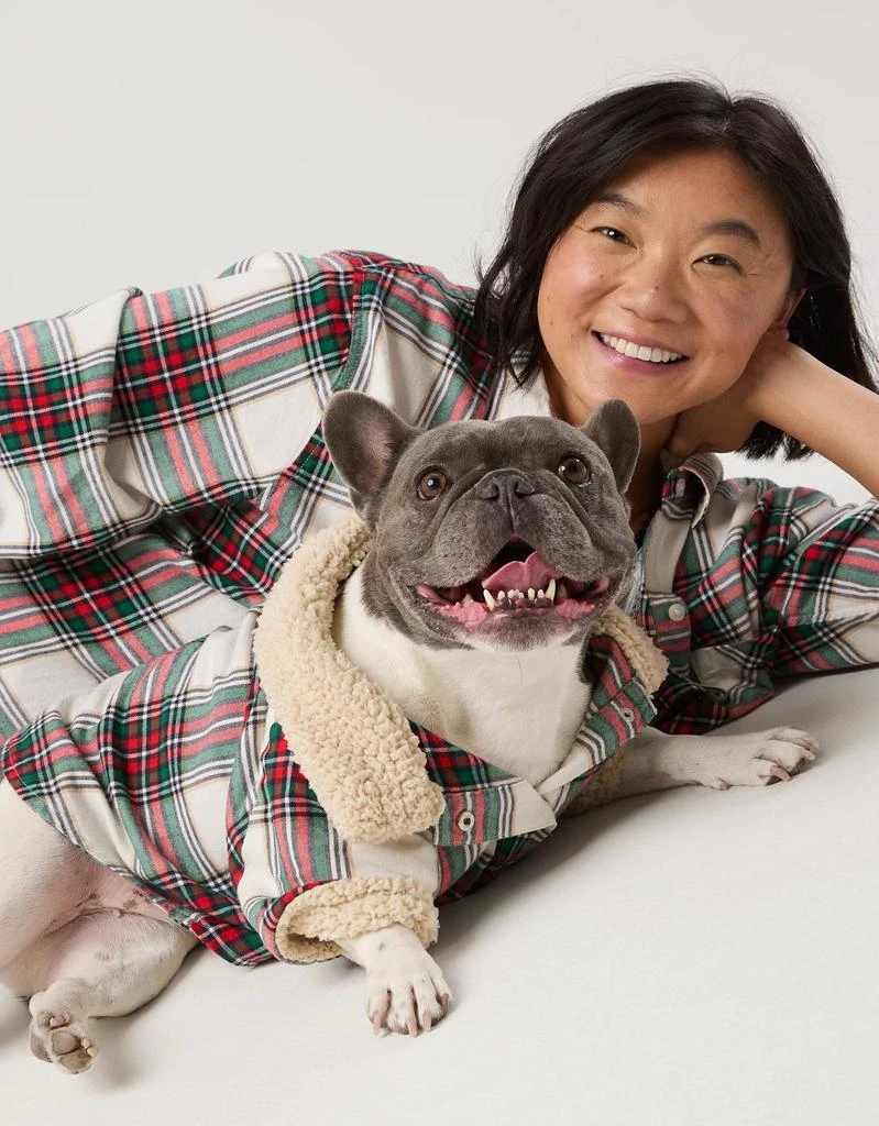 OFFLINE OFFLEASH By Aerie Flannel Dog Shirt 1