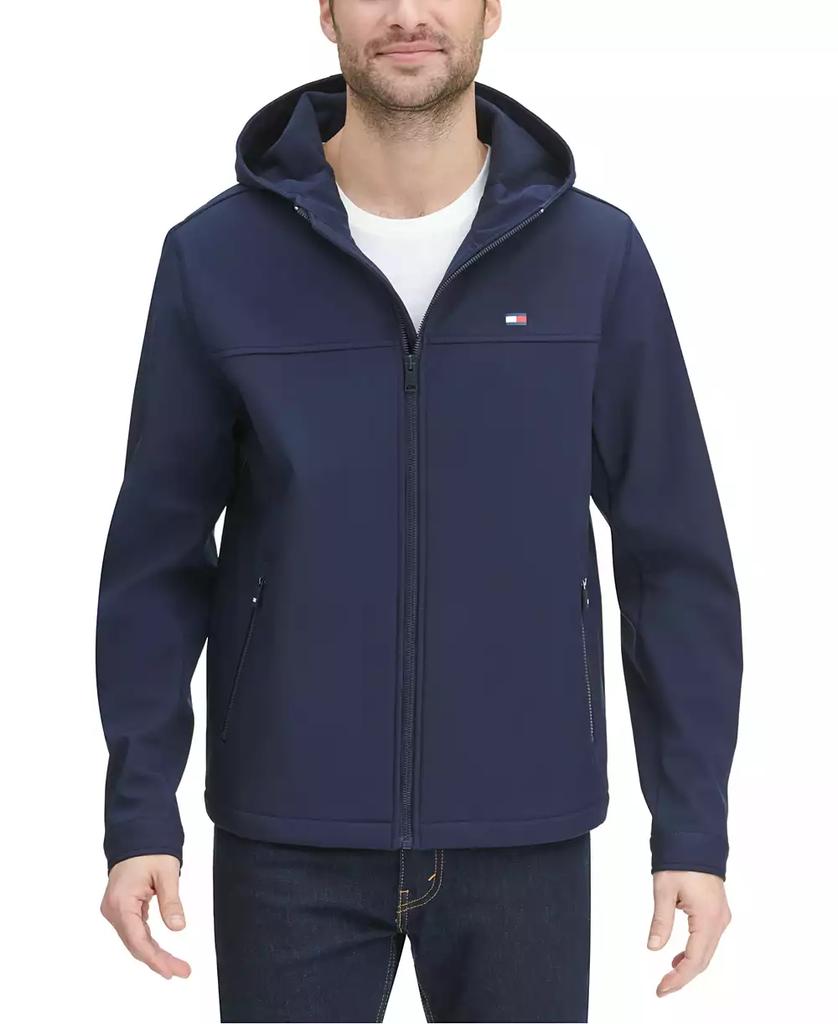 Tommy Hilfiger Men's Hooded Soft-Shell Jacket, Created for Macy's