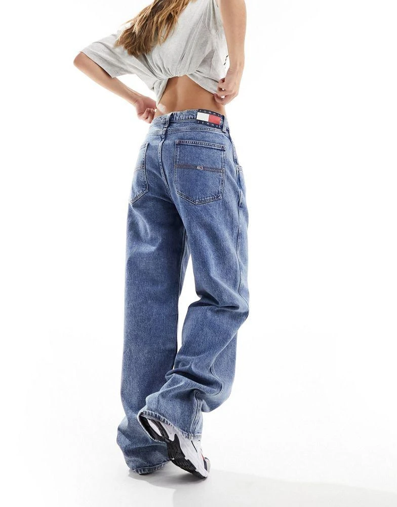 Tommy Jeans Tommy Jeans Daisy low waisted baggy jeans in mid wash 3