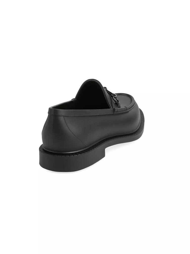 Gucci Enameled Horsebit Rubber Loafers 3
