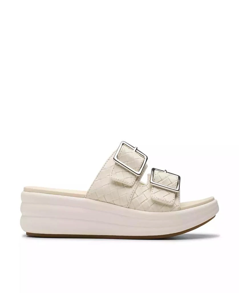Clarks Cloudsteppers Women's Drift Buckle Slip-On Flat Sandals 2