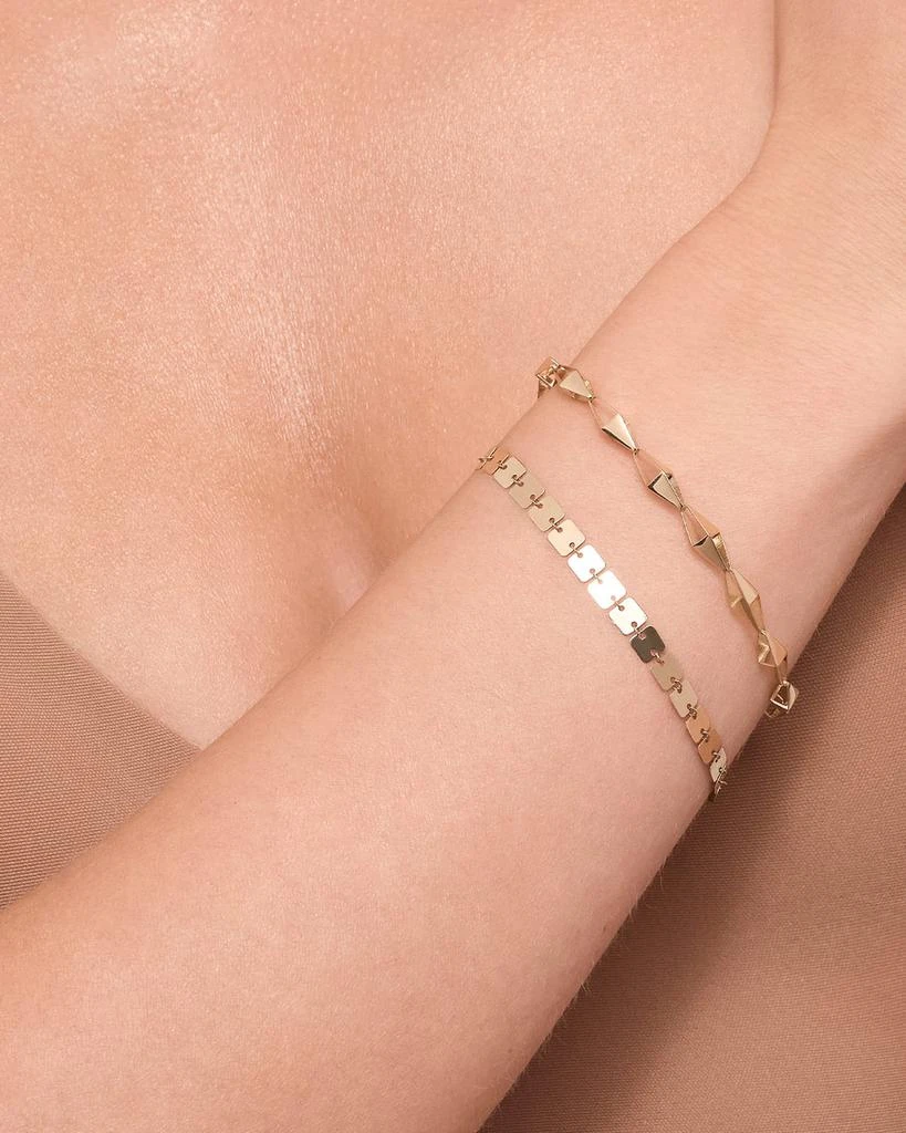 LANA 14K Gold Laser 3D Kite Bracelet 2
