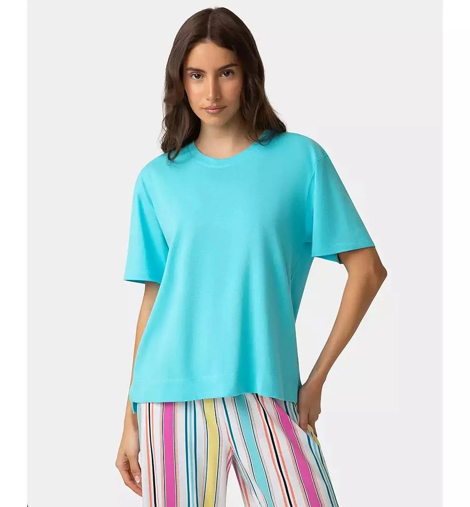 Hue Plus Size Short-Sleeve Candied Boxy Sleep T-Shirt 2