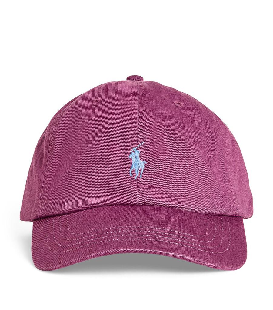 Ralph Lauren Cotton Polo Pony Baseball Cap