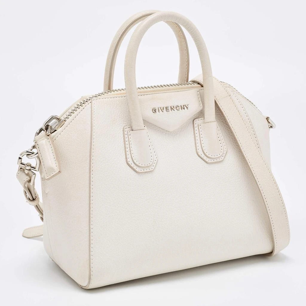 Givenchy Givenchy Off White Leather Mini Antigona Satchel 3