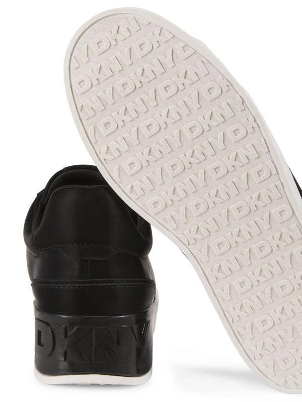 DKNY ​40MM Side-Zip Lace-Up Platform Sneakers 6