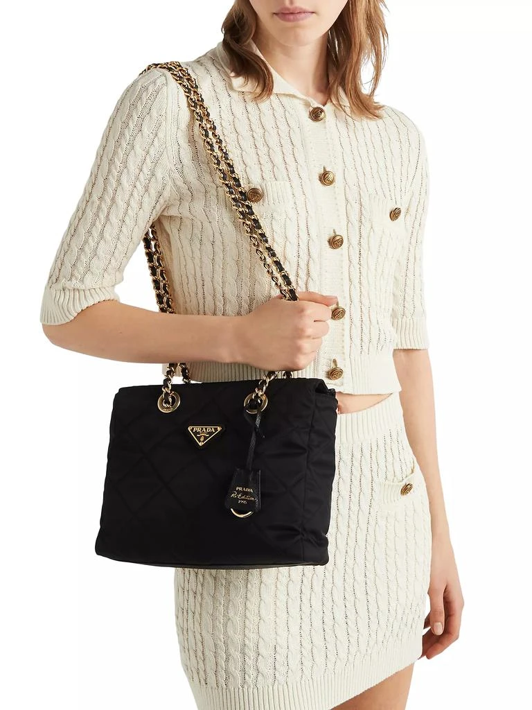Prada Re-Edition 1995 Chaine Medium Re-Nylon Tote Bag 2