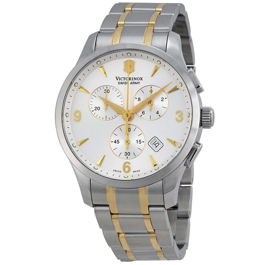 Swiss Army Men's Alliance Silver Dial Watch 1