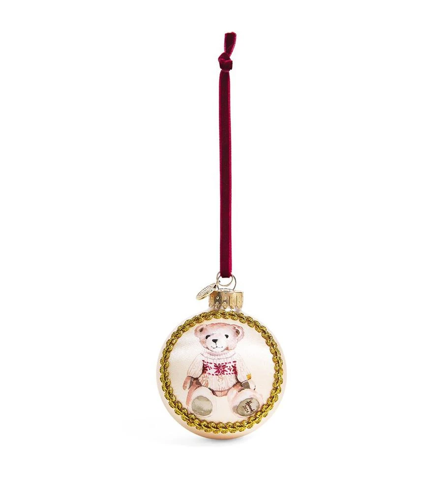 Harrods Oyster Christmas Bear 2024 Noah Bauble 1