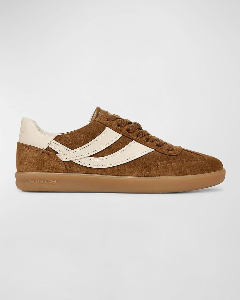Vince Oasis Mixed Leather Retro Sneakers 1